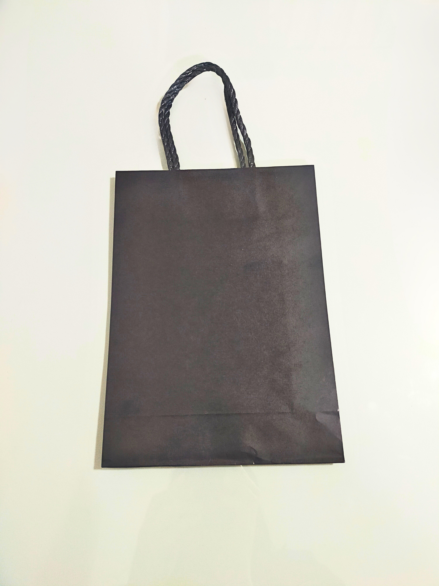 オリーブオイルギフト用 シンプル黒・紙バッグ*無料*シンプルフィルムラッピングを選択される方のみ対象です