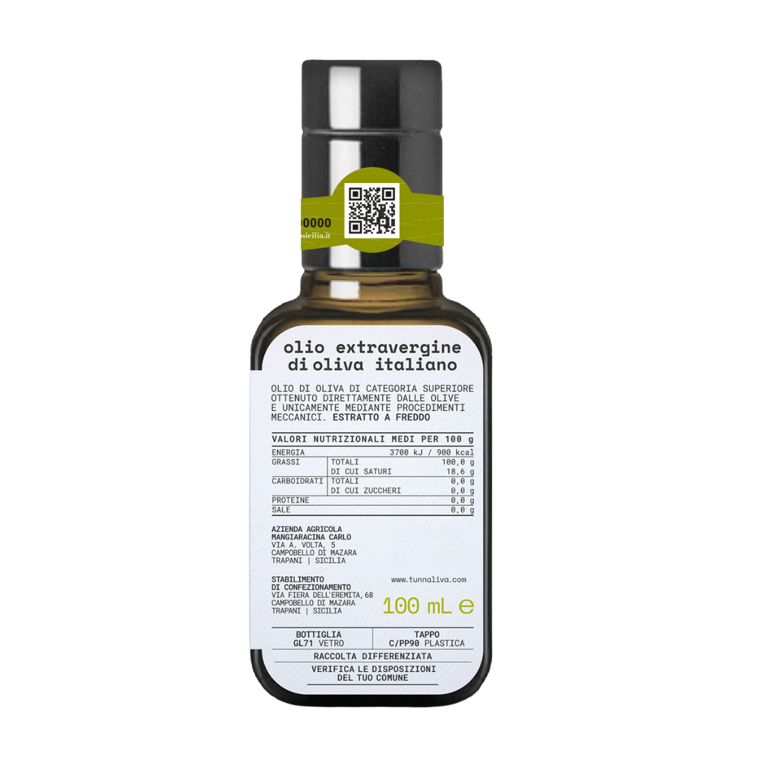 《Tunnaliva》（トゥンナリヴァ）エクストラヴァージン・オリーブオイル  100ml